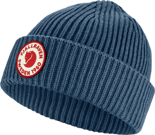 Fjällräven 1960 Lite Logo Unisex Mütze blau one size - Hüte & Mützen
