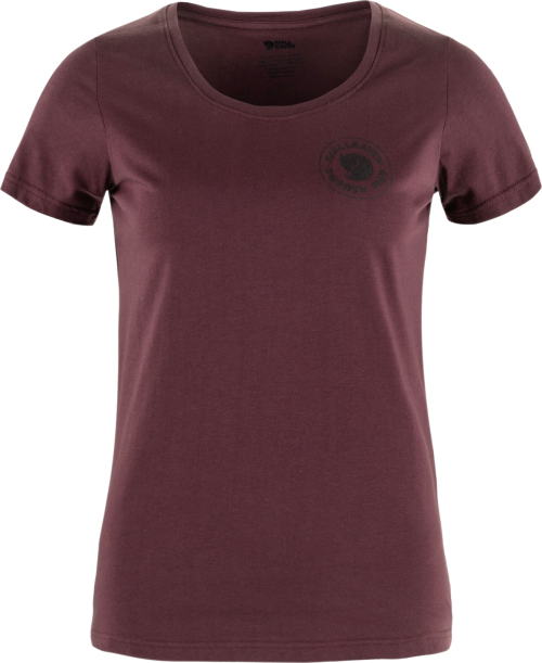 Fjällräven 1960 Logo Damen T-Shirt dunkelrot XL - Damenshirts, -blusen & -pullover