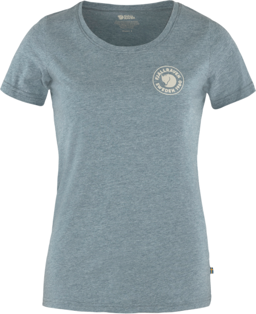 Fjällräven 1960 Logo Damen T-Shirt hellblau S - Damenshirts, -blusen & -pullover