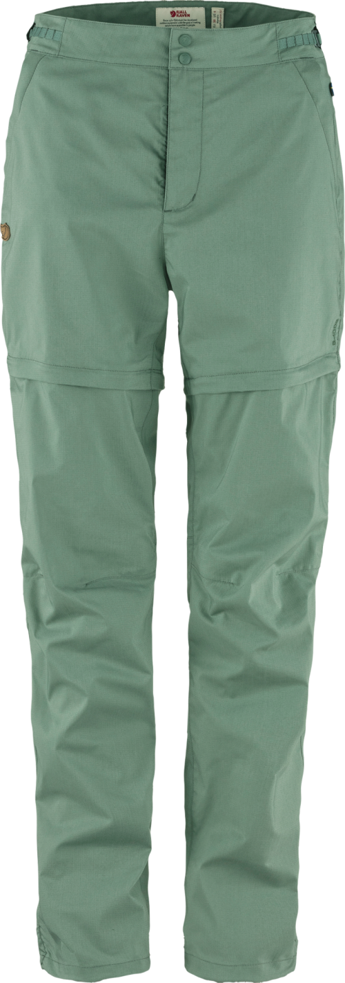 Fjällräven Abisko Hike Zip-off Damen Wanderhose  grün 36 - Damenhosen, -röcke & -kleider