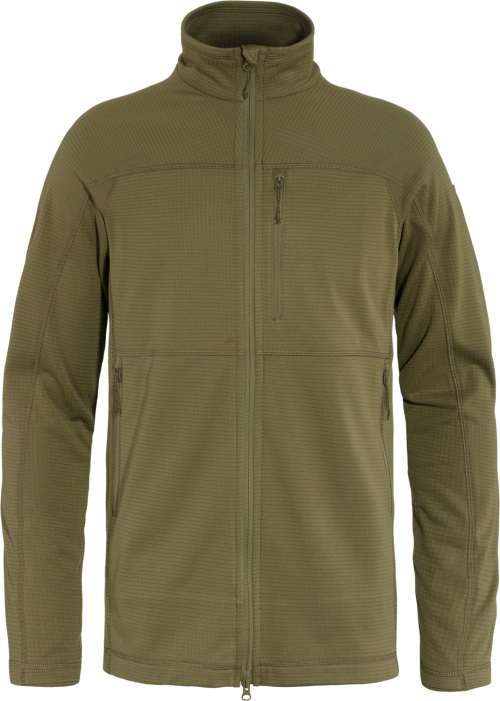 Fjällräven Abisko Lite Herren Fleecejacke olive XXL - Herrenjacken