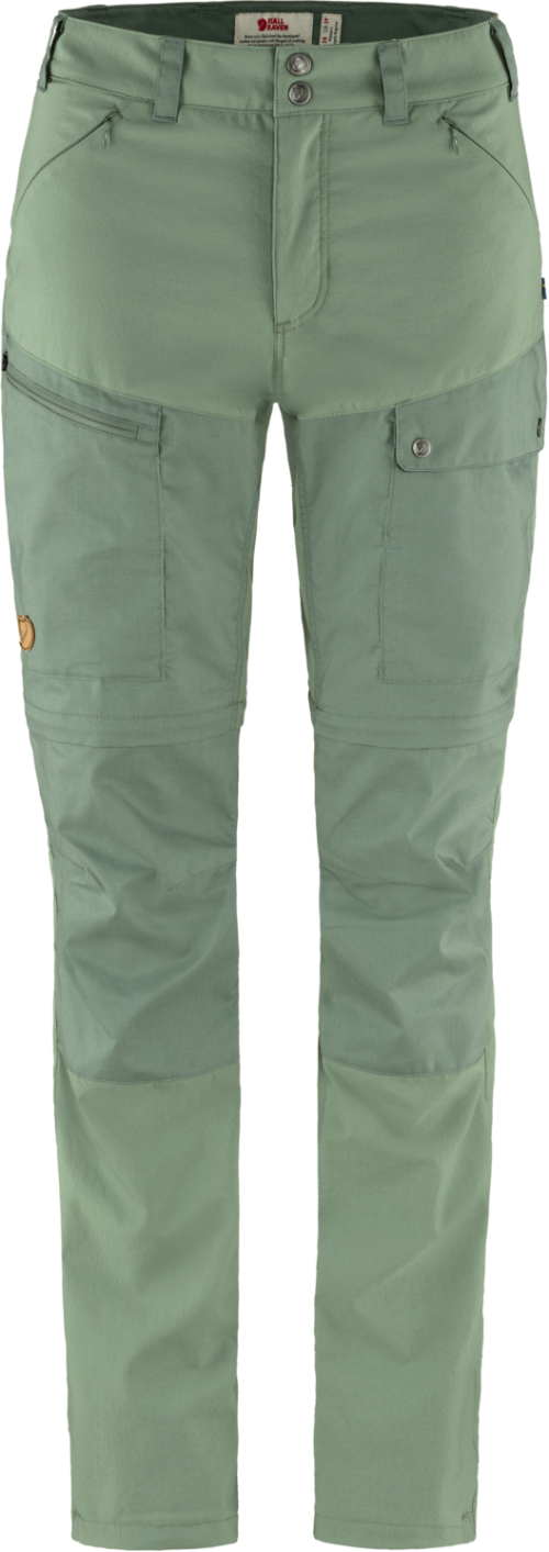 Fjällräven Abisko Midsummer Damen Ziphose grün 36 - Damenhosen, -röcke & -kleider