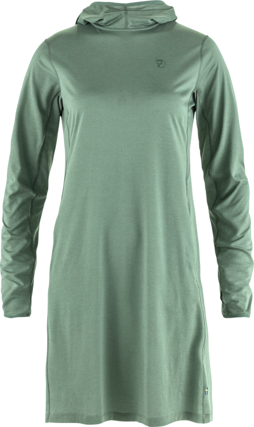 Fjällräven Abisko Sun Damen Funktionskleid grün L - Damenhosen, -röcke & -kleider