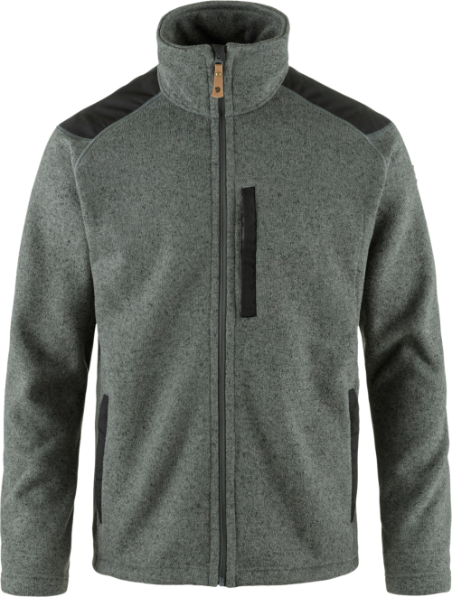 Fjällräven Buck Herren Fleecejacke dunkelgrau L - Herrenjacken