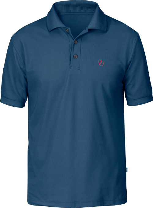 Fjällräven Crowley Pique Herren Polohemd blau XXXL - Herrenshirts, -hemden & -pullover