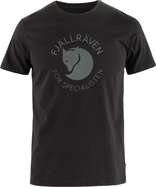Fjällräven Fox Herren T-Shirt schwarz XXL - Herrenshirts, -hemden & -pullover