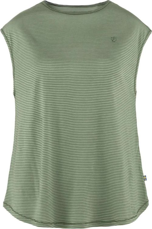 Fjällräven High Coast Cool Damen T-Shirt grün XS - Damenshirts, -blusen & -pullover
