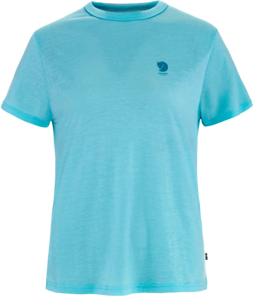 Fjällräven High Coast SS Damen T-Shirt hellblau M - Damenshirts, -blusen & -pullover