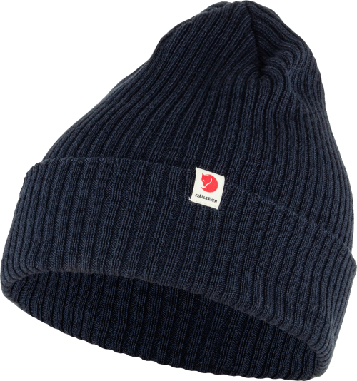 Fjällräven Rib Unisex Mütze  dunkelblau One Size - Hüte & Mützen