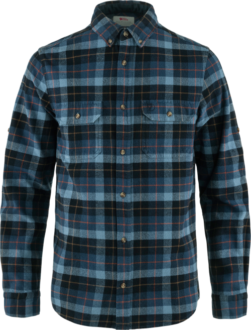 Fjällräven Singi Heavy Herren Flannelhemd dunkelblau XXL - Herrenshirts, -hemden & -pullover