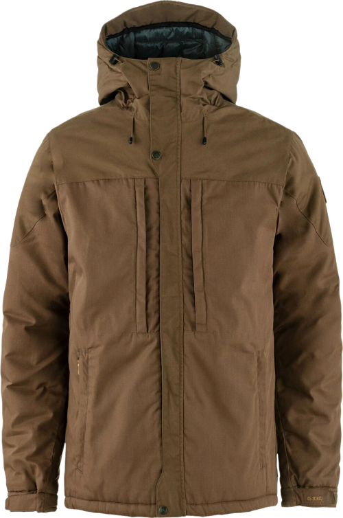 Fjällräven Skogsö Padded Herrenjacke dunkelbraun XL - Herrenjacken