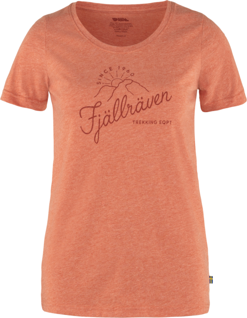 Fjällräven Sunrise Damenshirt rot L - Damenshirts, -blusen & -pullover