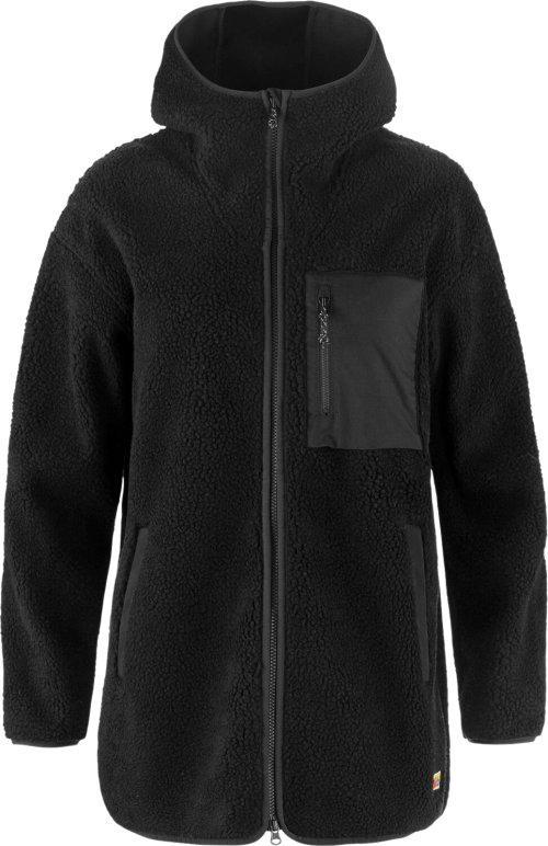 Fjällräven Vardag Damen Fleecejacke schwarz L - Damenjacken