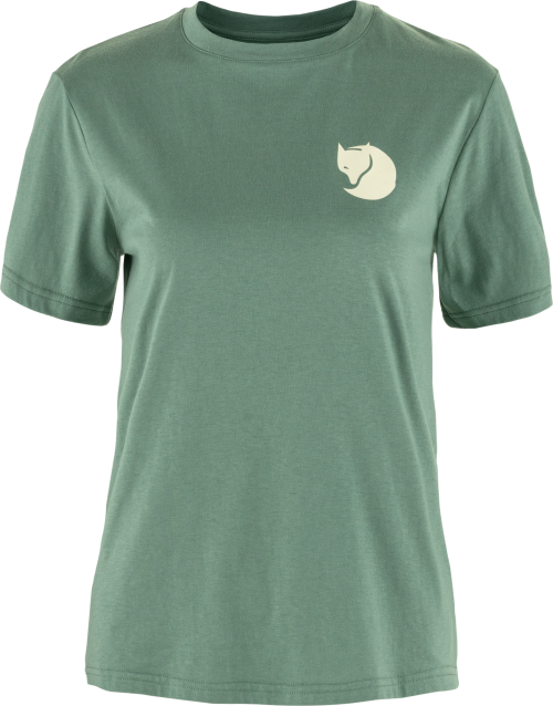 Fjällräven Walk with Nature Damen T-Shirt grün L - Damenshirts, -blusen & -pullover