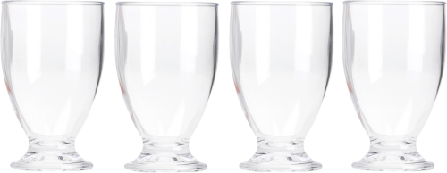 Flamefield Saftgläser 4er Set 170 ml Clear - Gläser