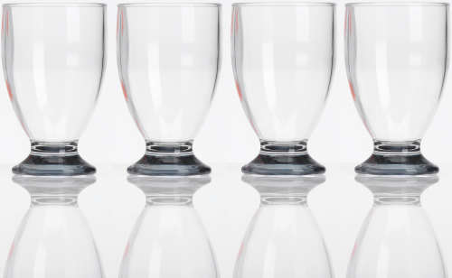Flamefield Saftgläser 4er Set 170 ml Smokey Grey - Gläser