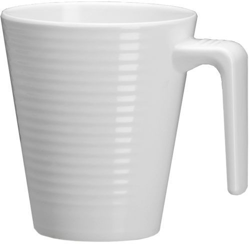 Flamefield Seramika Mug Becher aus Melamin Vanilla - Becher & Tassen