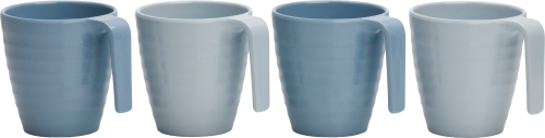 Flamefield Shades of Blue Tassen-Set 4-tlg. - Becher & Tassen
