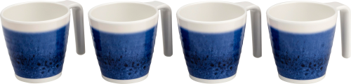 Flamefield Stacking Mug Becher 4er Set 350 ml azure - Kochgeschirr-Sets