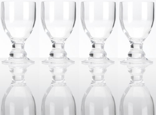 Flamefield Trinkglas Set 4-teilig 410 ml Klar - Gläser