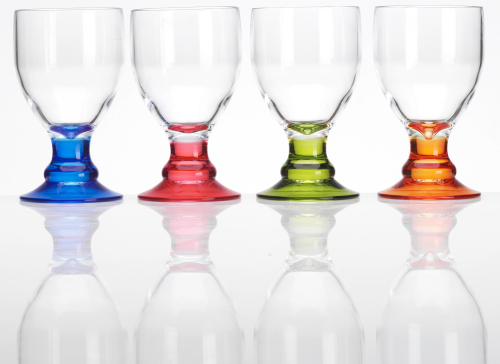 Flamefield Trinkglas Set 4-teilig 410 ml Party - Gläser