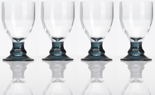 Flamefield Trinkglas Set 4-teilig 410 ml Rauch - Gläser