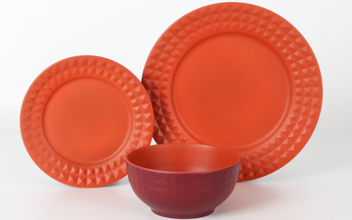 Flamefield Viva Terra Set Geschirrset 12-teilig - Kunststoff und Melamin Geschirr-Sets