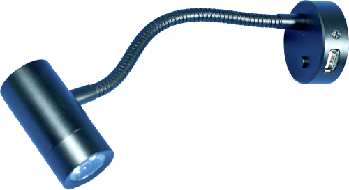 Frilight LED Mini Tube Flex D4 mit USB chrom - Ambiente & Beleuchtung