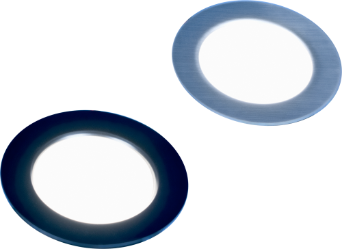 Frilight Vega 48 9SMD-Karte, Opalglas chrom  - Einbauleuchten & Leuchtmittel