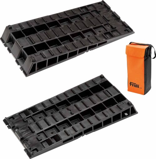 Froli Kompaktkeil zum auffahren 2er Set inkl Tragetasche - Stufen- & Ausgleichskeile