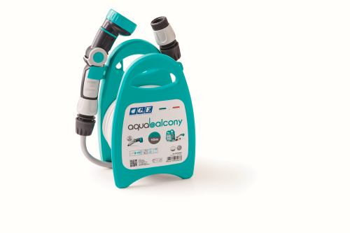 G.F. Aquabalcony Mini-Schlauchbox 10 Meter blau - Gartengeräte