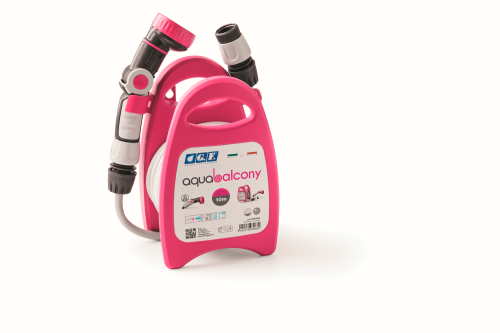 G.F. Aquabalcony Mini-Schlauchbox 10 Meter fuchsia - Gartengeräte
