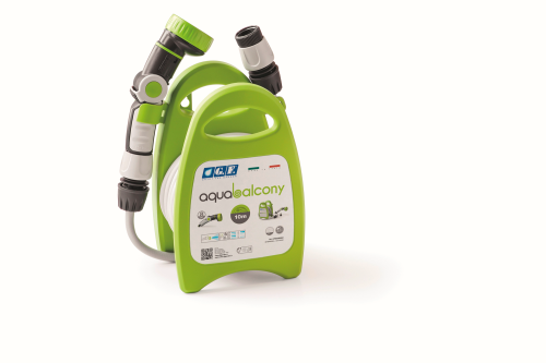 G.F. Aquabalcony Mini-Schlauchbox 10 Meter lime - Gartengeräte