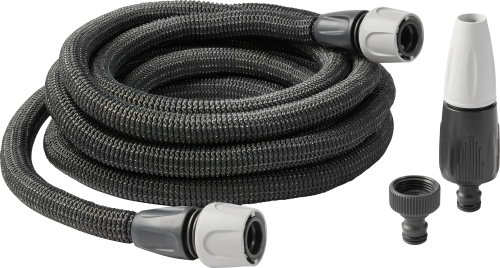 G.F. Aquapop Limited Edition dehnbarer Schlauch grau 25 Meter - Gartengeräte