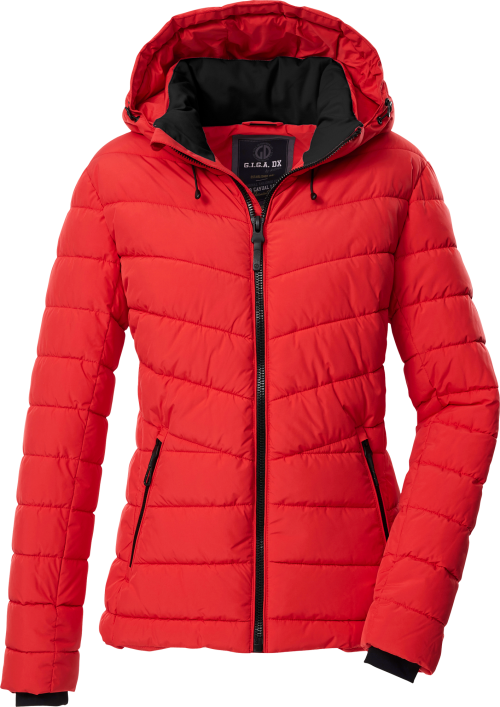 G.I.G.A. DX by killtec GW 32 Damen Funktionsjacke in Daunenoptik mit abzippbarer Kapuze rot 40 - Damenjacken