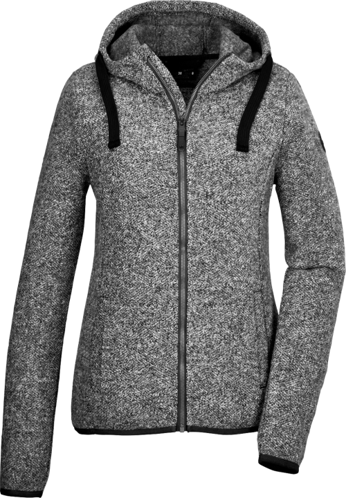 G.I.G.A. DX by killtec GW 52 Damen Strickfleecejacke schwarz 36 - Damenjacken