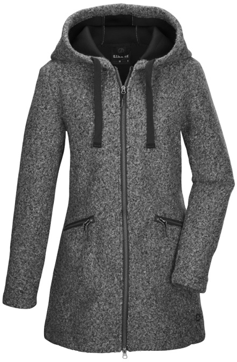 G.I.G.A. DX by killtec GW 87 Damen Parka mit Kapuze hellgrau 42 - Damenjacken