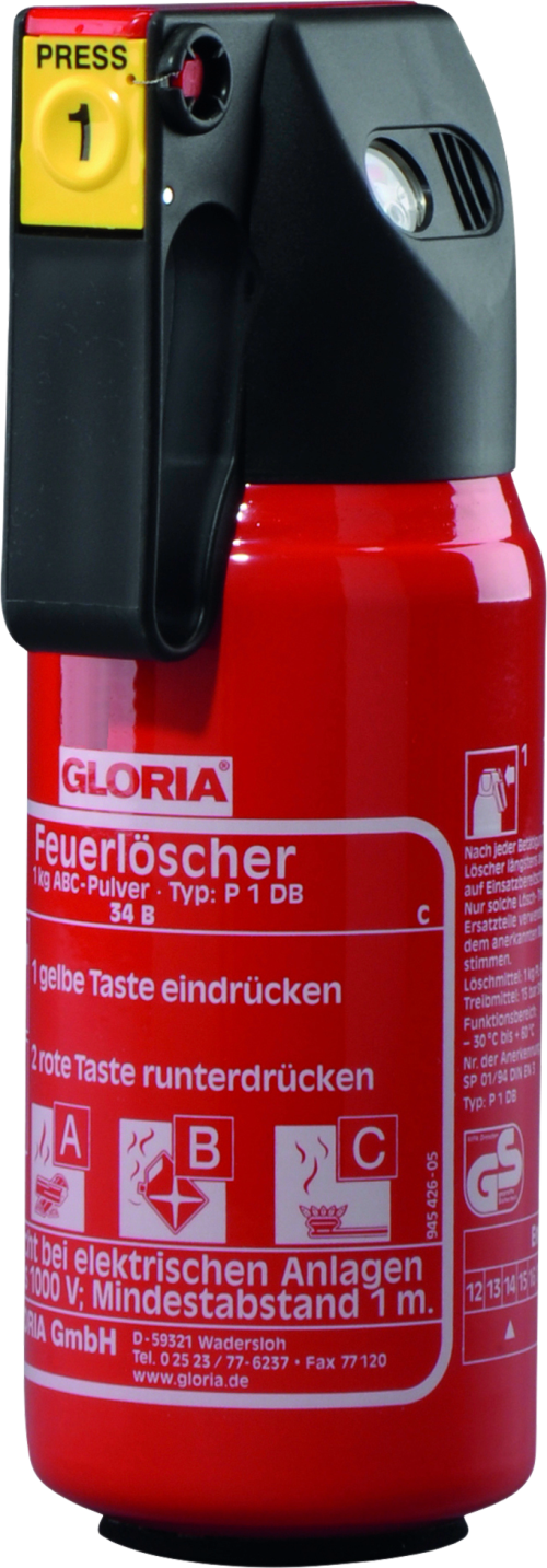 GLORIA Pulverfeuerlöscher - Feuerlöscher von Gloria GmbH