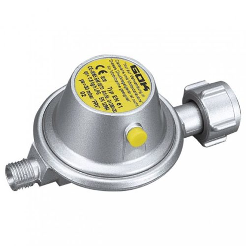GOK Caramatic BasicOne Niederdruckregler 30 mbar ohne Manometer 1,2 kg/h  - Camping-Gasdruckregler