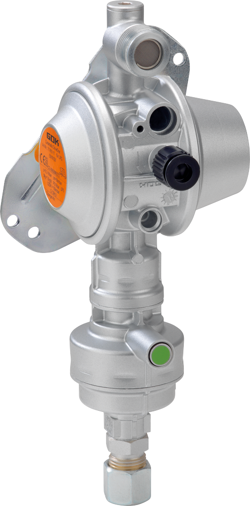 GOK Caramatic DriveOne Sicherheits-Gasdruckregler Vertikal 50 mbar - Gasdruckregler Fahrzeug