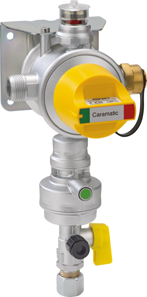 GOK Caramatic DriveTwo Sicherheits-Gasdruckregler Vertikal 30 mbar - Gasdruckregler Fahrzeug