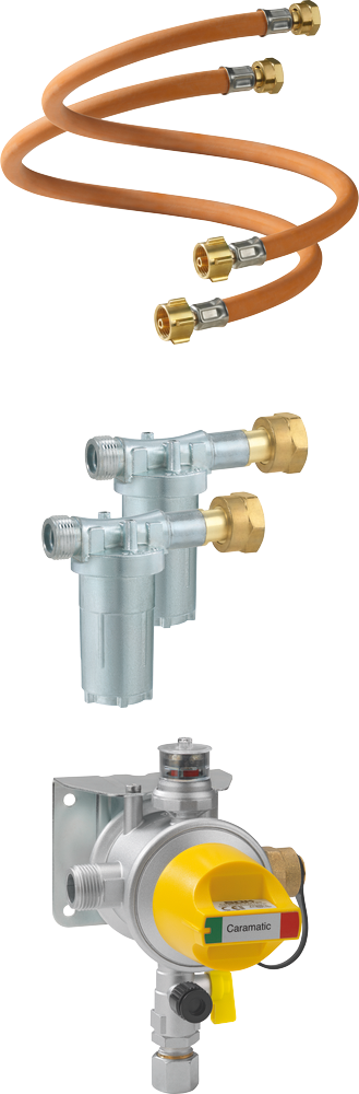 GOK Caramatic ProTwo Set 30/10/8 vertikal - Gasdruckregler Fahrzeug