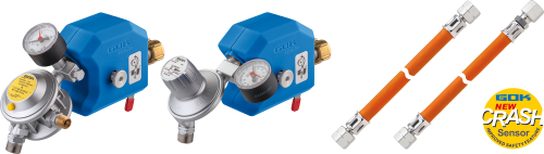 GOK Caramatic SafeDrive Plus 30mbar 1,5 kg/h G.12 KLF x RVS10/8 SV - Gasdruckregler Fahrzeug