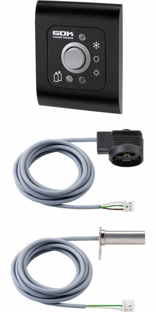 GOK Caramatic TwoControl Fernanzeige Zweiflaschenanlagen und Reglerheizung Eis-Ex - Gasdruckregler Fahrzeug