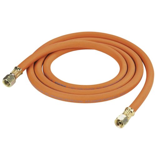 GOK Gasschlauch Mitteldruck beidseitig G1 1/4 Überwurfmutter PS 10 bar 6,3 x 3,5 x 40 cm - Gas-Verlängerungsschläuche