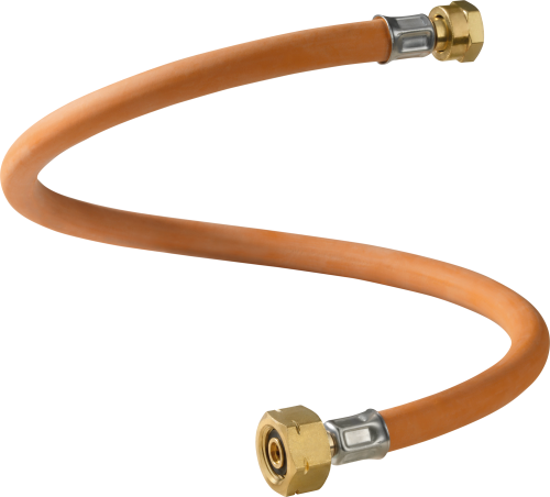 GOK Hochdruck-Schlauch 45 cm / G. 8 für Gasflasche und Regler (EU-Shell) für GB Butan - Hochdruckschläuche