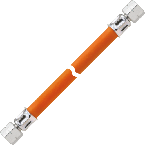 GOK Mitteldruckschlauchleitung Gas Überwurfmutter G 1/4 LH auf G 1/4 LH 5000 mm - Gas-Verlängerungsschläuche