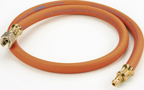 GOK Spezial-Gasschlauch  für Gassteckdosen 30 mbar 80 cm - Gas-Verlängerungsschläuche