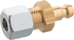 GOK Stecknippel STN x RVS 8 - Gasadapter und -kupplung