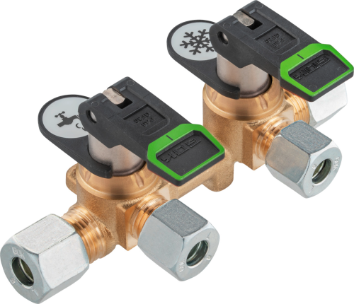 GOK Verteilerblock lang KSV-AB2 PS16bar RVS10 x 2xRVS8 x RVS10 ML+DL SV - Gasadapter und -kupplung